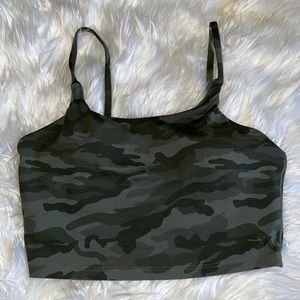 Camo Workout Crop Top XS
